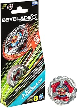 Hasbro Beyblade X Steel Samurai 4-80T topaç güçlendirici paket